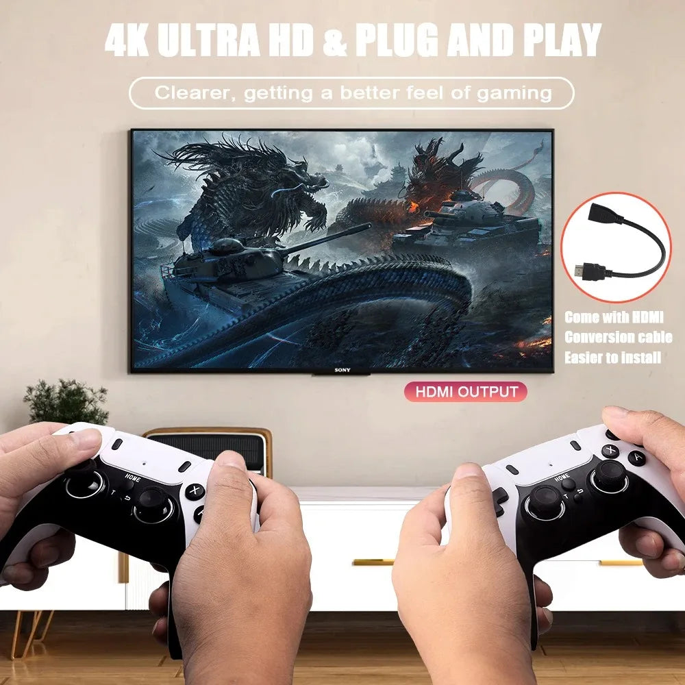 NNEOBA PRO Retro Video Game Console (4K 58000 Games)